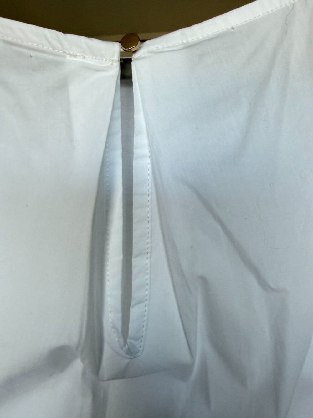 Motivi women’s white blouse, size L, new with original tags, purchased in Italy. - Picture 5 of 5